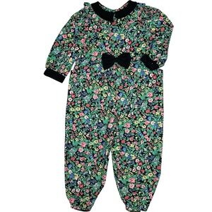 Vintage Plum Pudding Ltd. 90’s Floral Romper